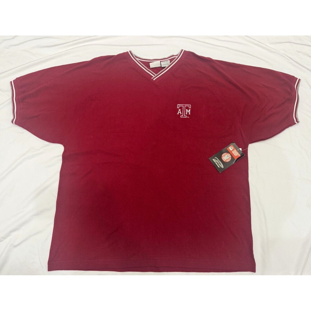 Vtg Pro Edge Texas A&M Aggies Maroon T-Shirt XL Officially Licensed *Read Desc*
